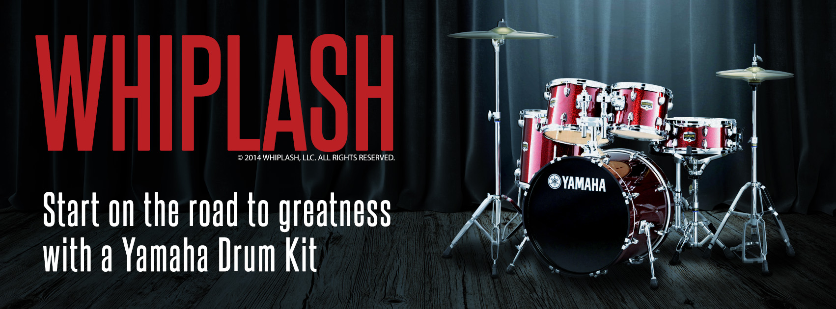 Whiplash: Start on the road to greatness with a Yamaha Drum Kit